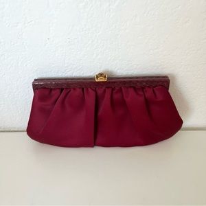 Kotur Satin Clutch Bag Purse